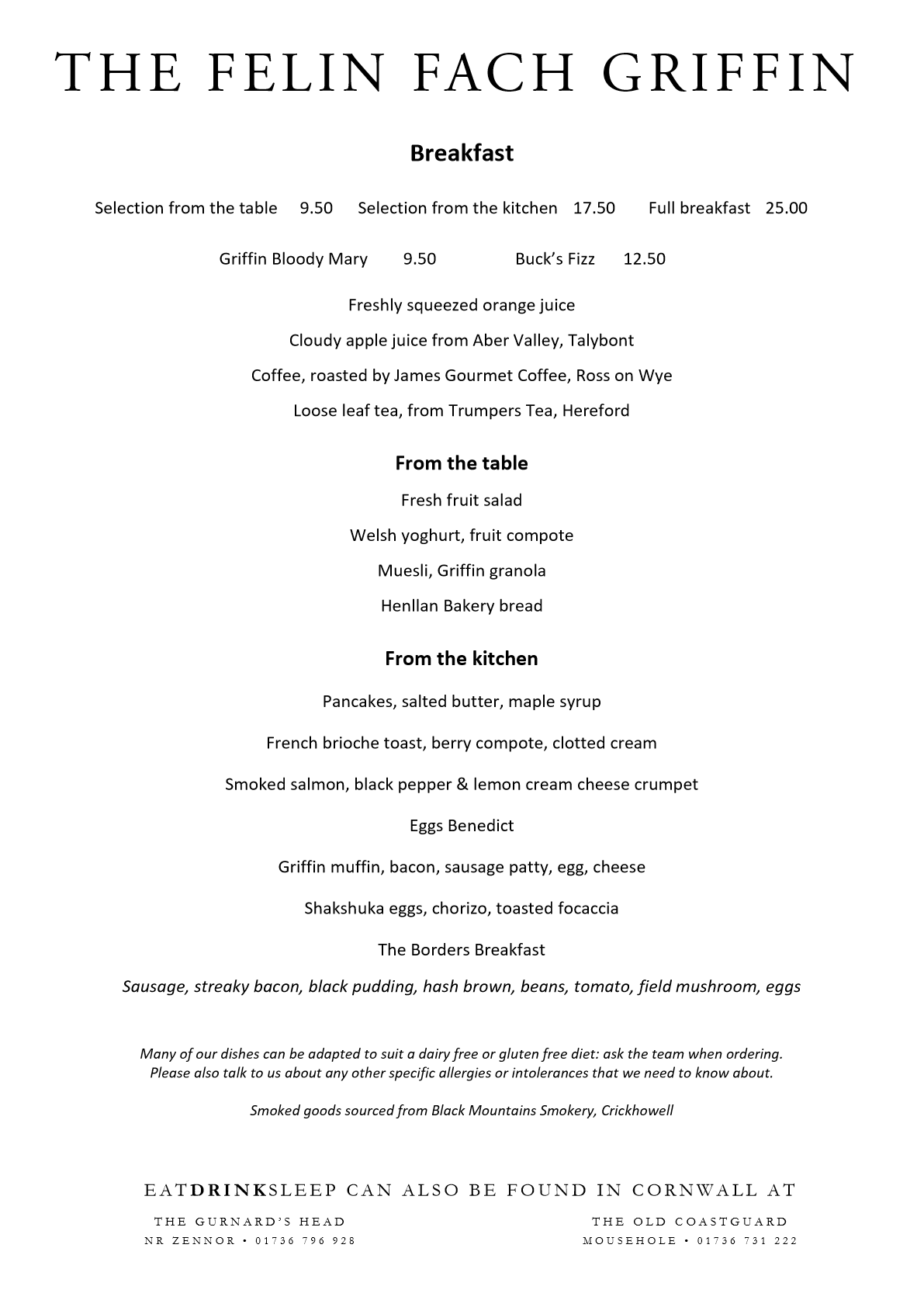 Felin Fach Griffin — interior and exterior view 3