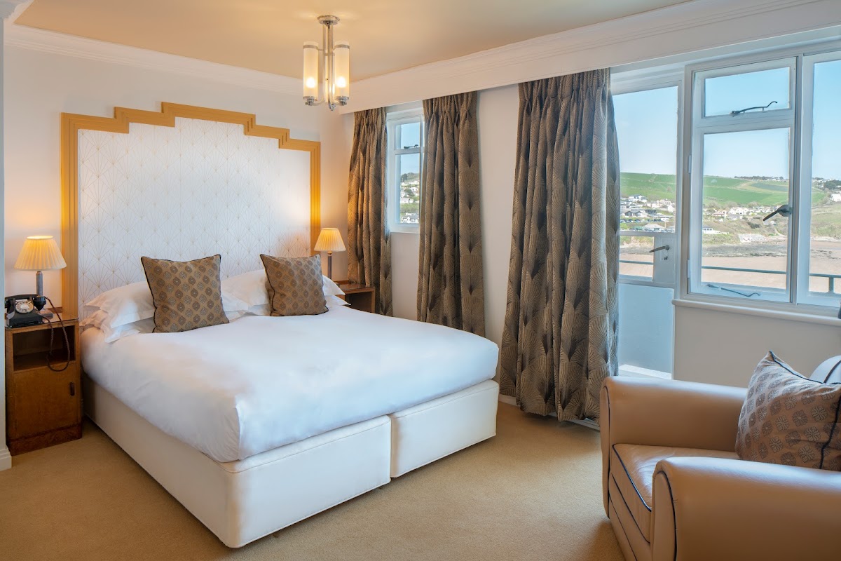 Burgh Island Hotel — interior and exterior view 2