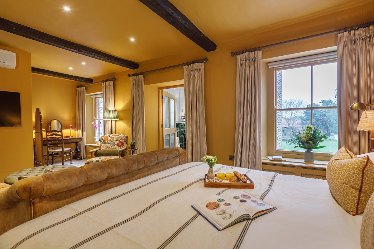 Morston Hall — interior and exterior view 2