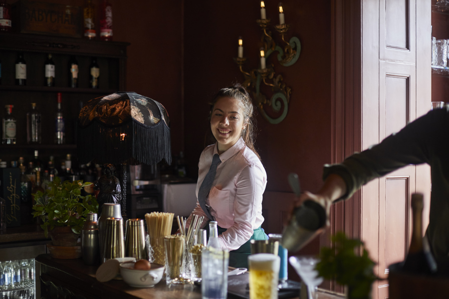 The Pig in the South Downs — interior and exterior view 16