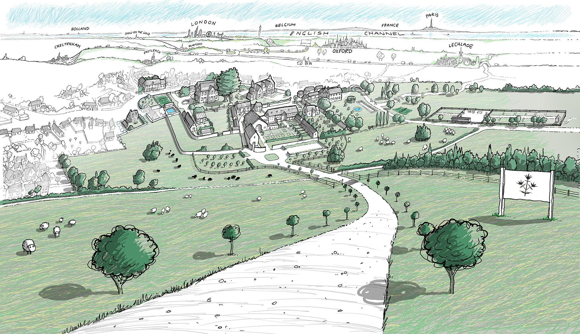 Thyme — interior and exterior view 11