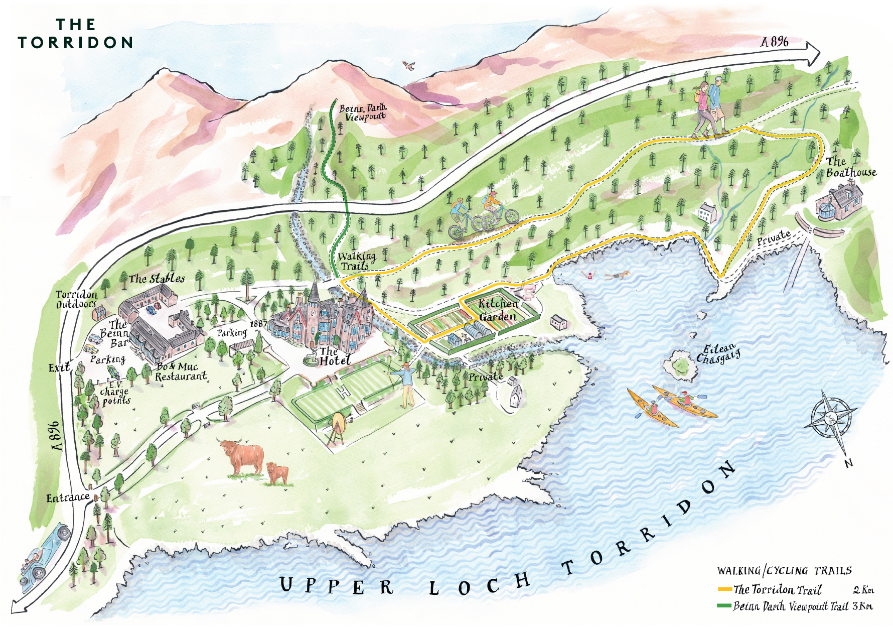 The Torridon — interior and exterior view 22