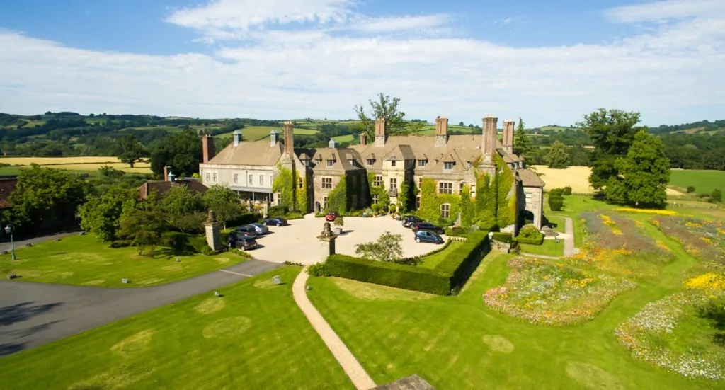 Llangoed Hall — interior and exterior view 12