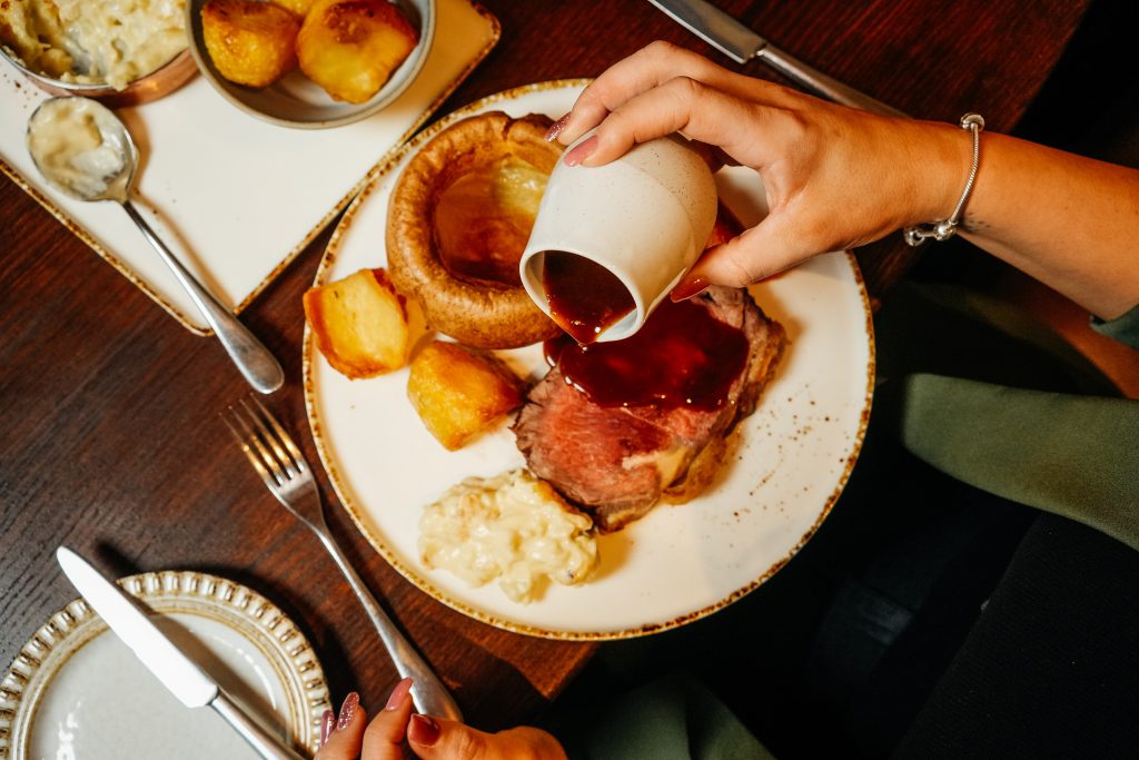 The Peacock at Rowsley — interior and exterior view 12