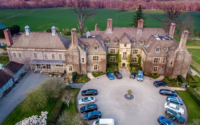 Llangoed Hall — interior and exterior view 8