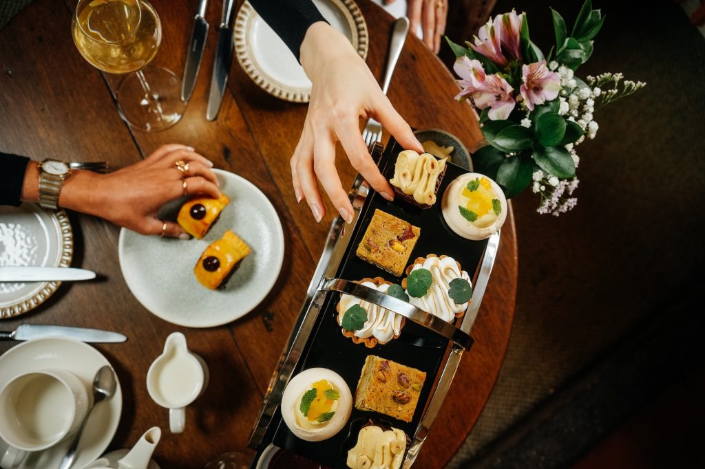 The Peacock at Rowsley — interior and exterior view 17