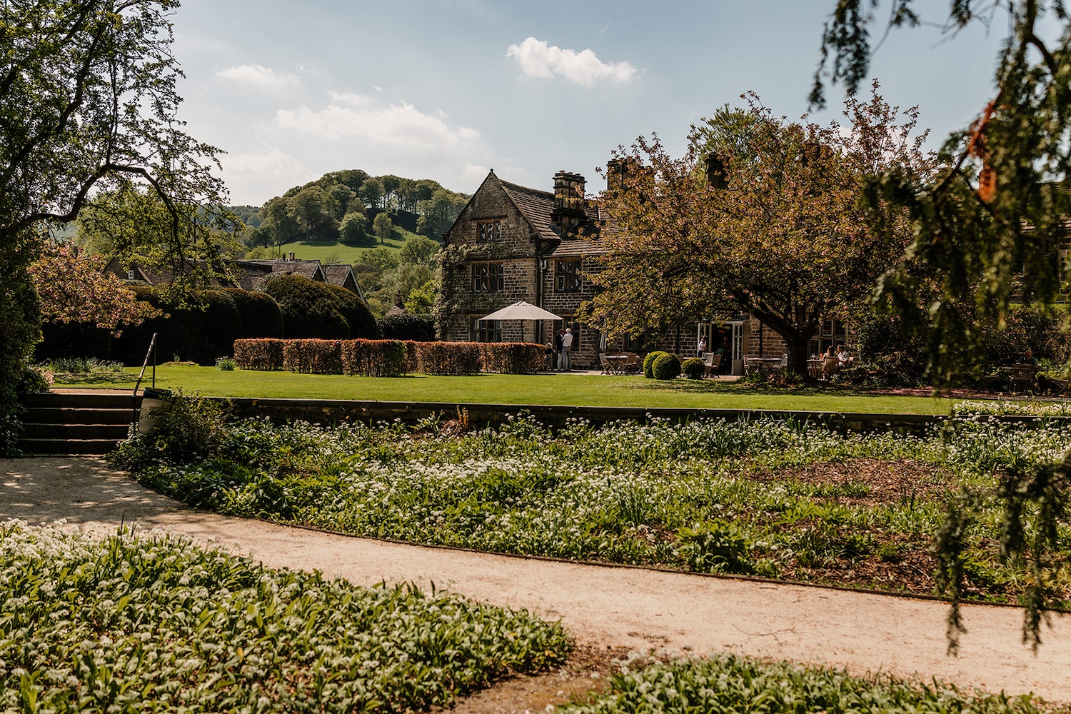 The Peacock at Rowsley — interior and exterior view 9