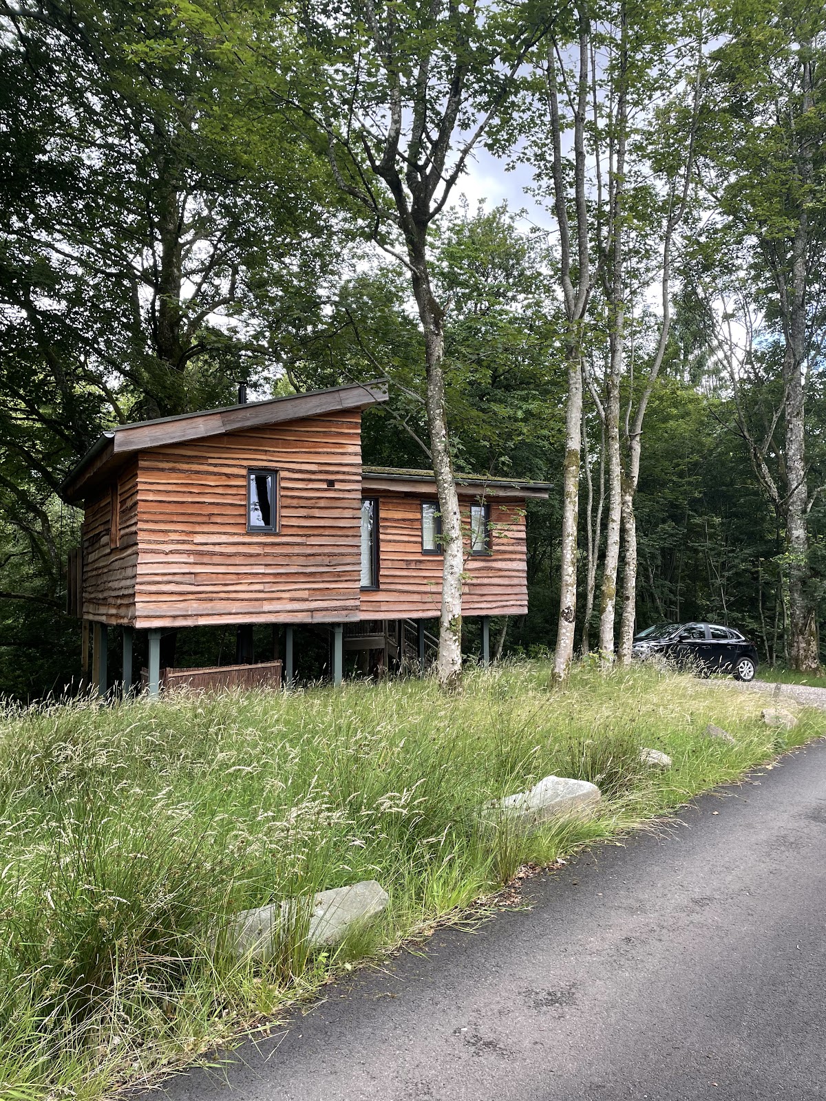 Lanrick Treehouses — interior and exterior view 6