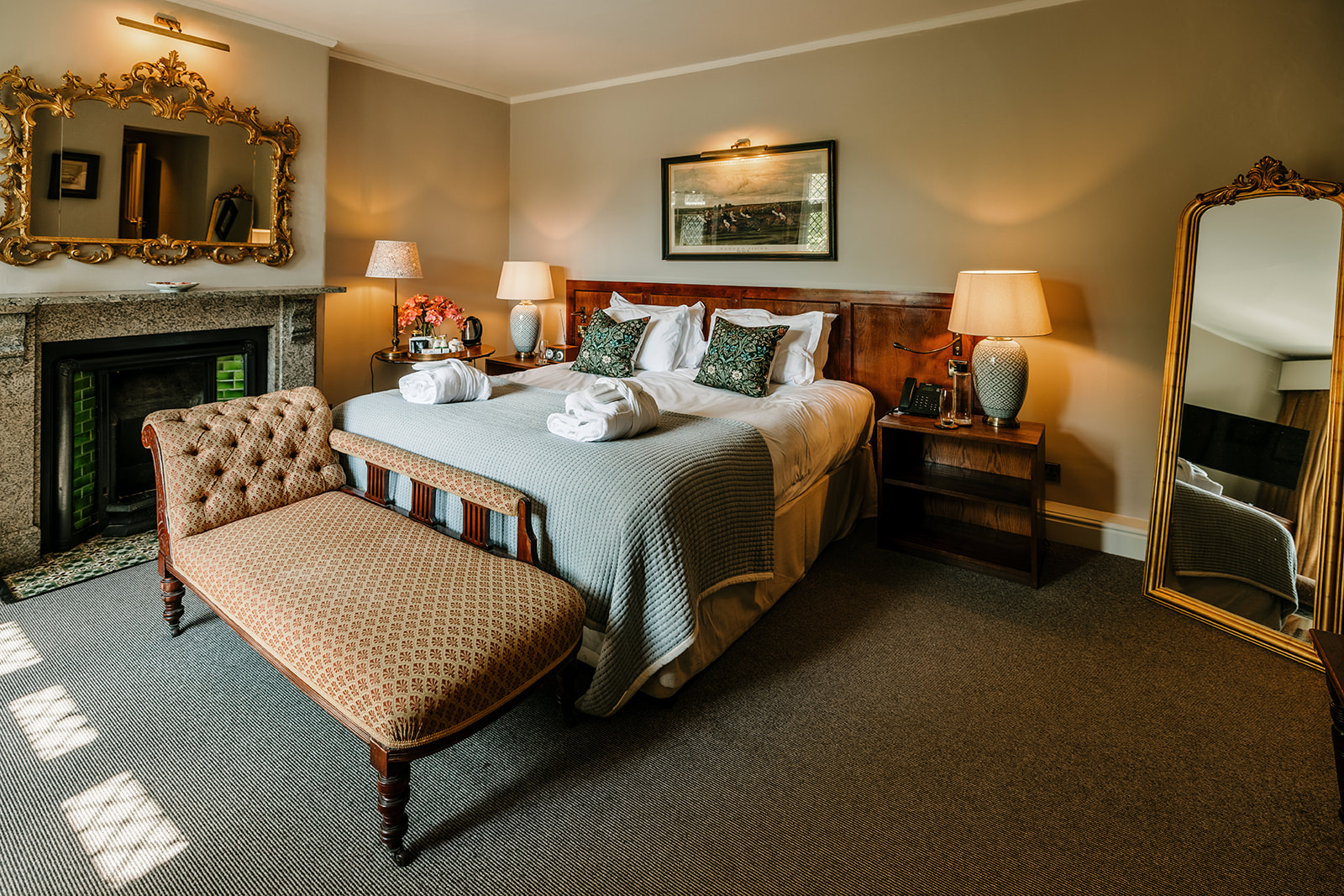 The Peacock at Rowsley — interior and exterior view 8