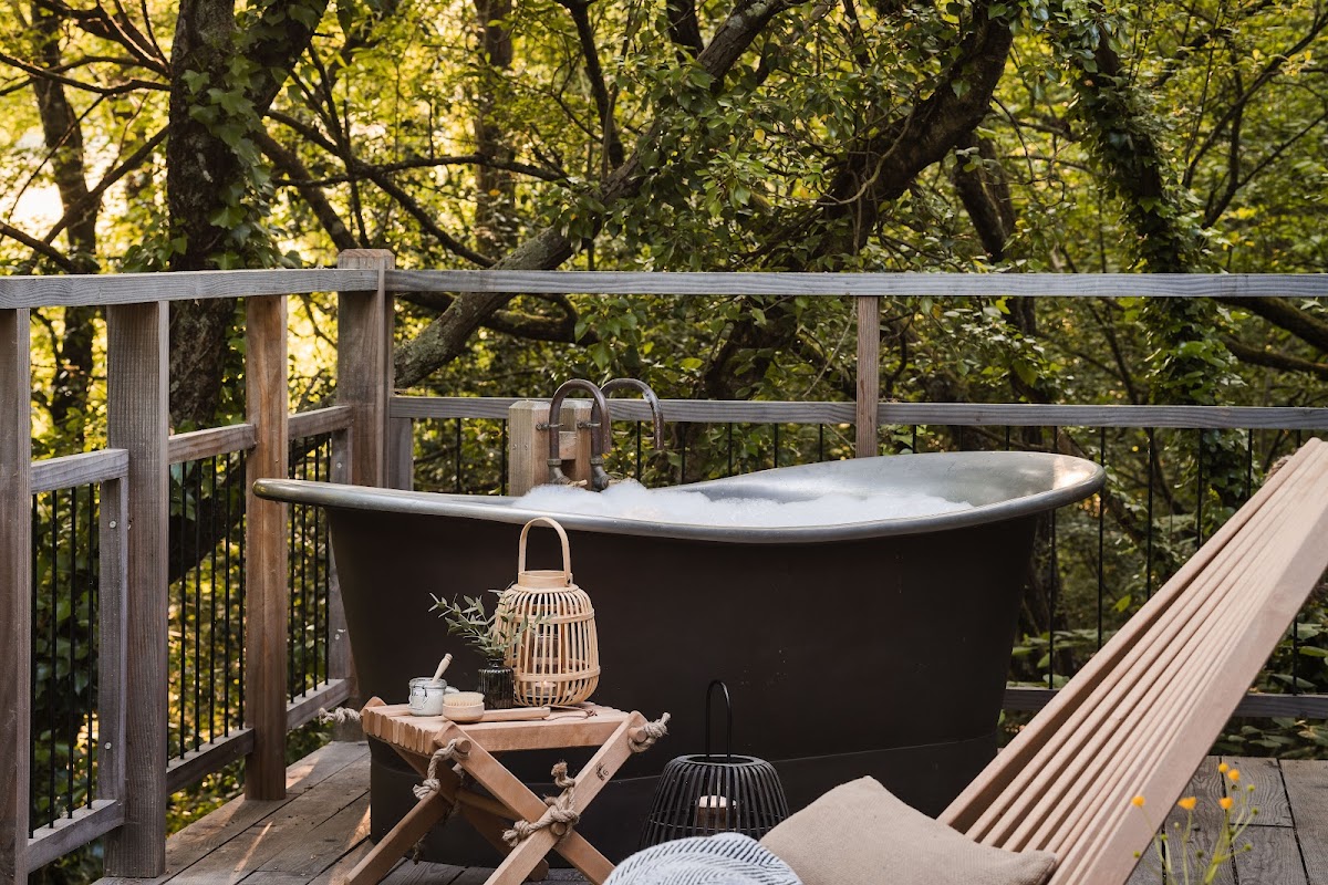 Nymetwood Treehouses — interior and exterior view 5