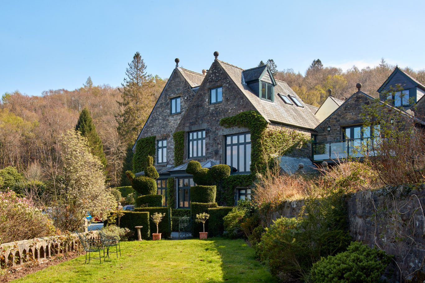 Penmaenuchaf Hall — interior and exterior view 12