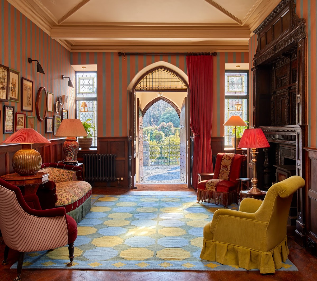 Penmaenuchaf Hall — interior and exterior view 6