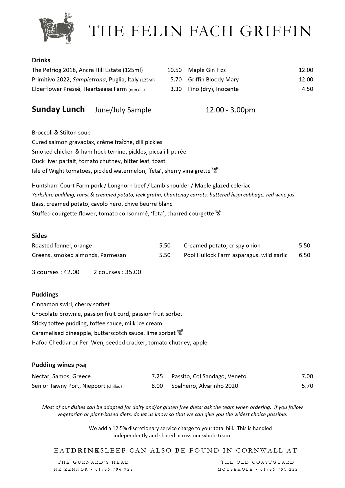 Felin Fach Griffin — interior and exterior view 6