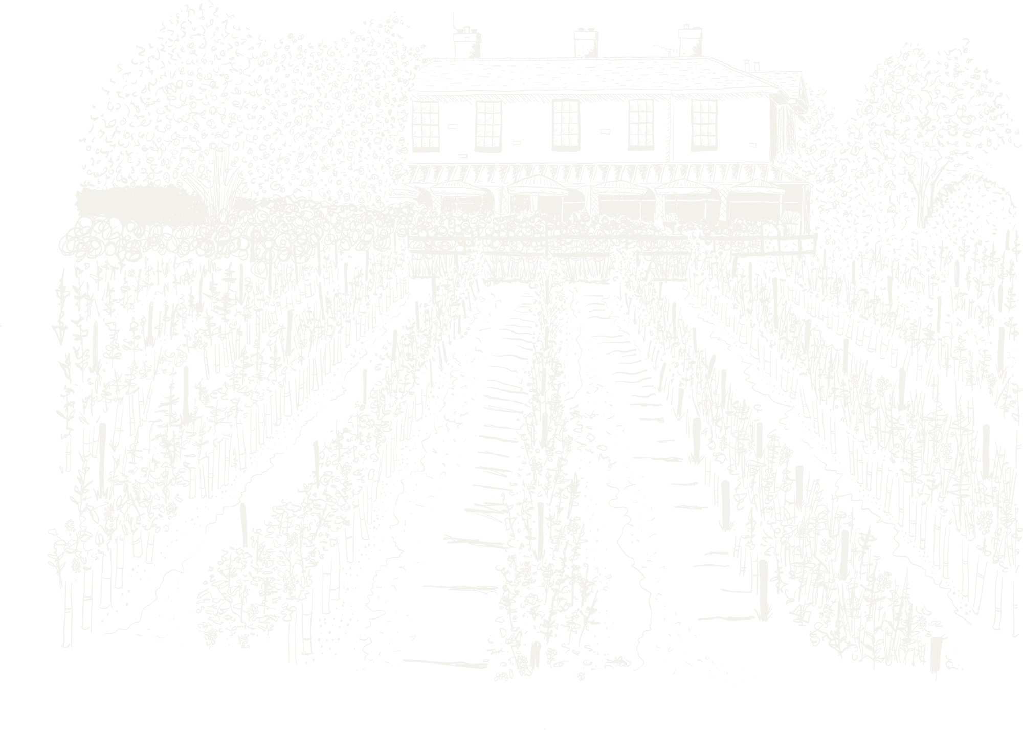 The Pig in the South Downs — interior and exterior view 8