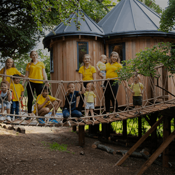 Chewton Glen Treehouses — interior and exterior view 12