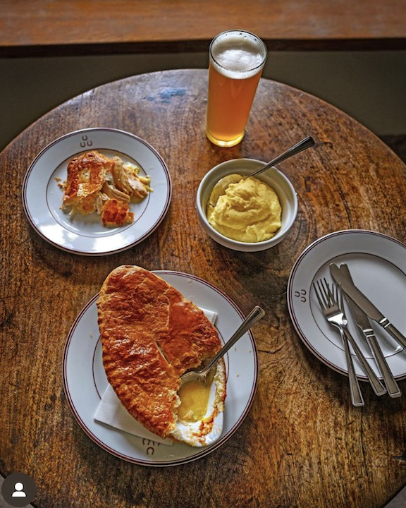 The Three Horseshoes — interior and exterior view 2